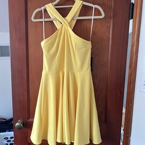Yellow dress!
